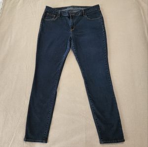 Old Navy Mid-Rise Rockstar Skinny Leg Jeans | size 16 regular